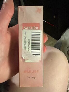 New Sakura Cherry Blossom
Brightening Cream, BARUBT,
50g